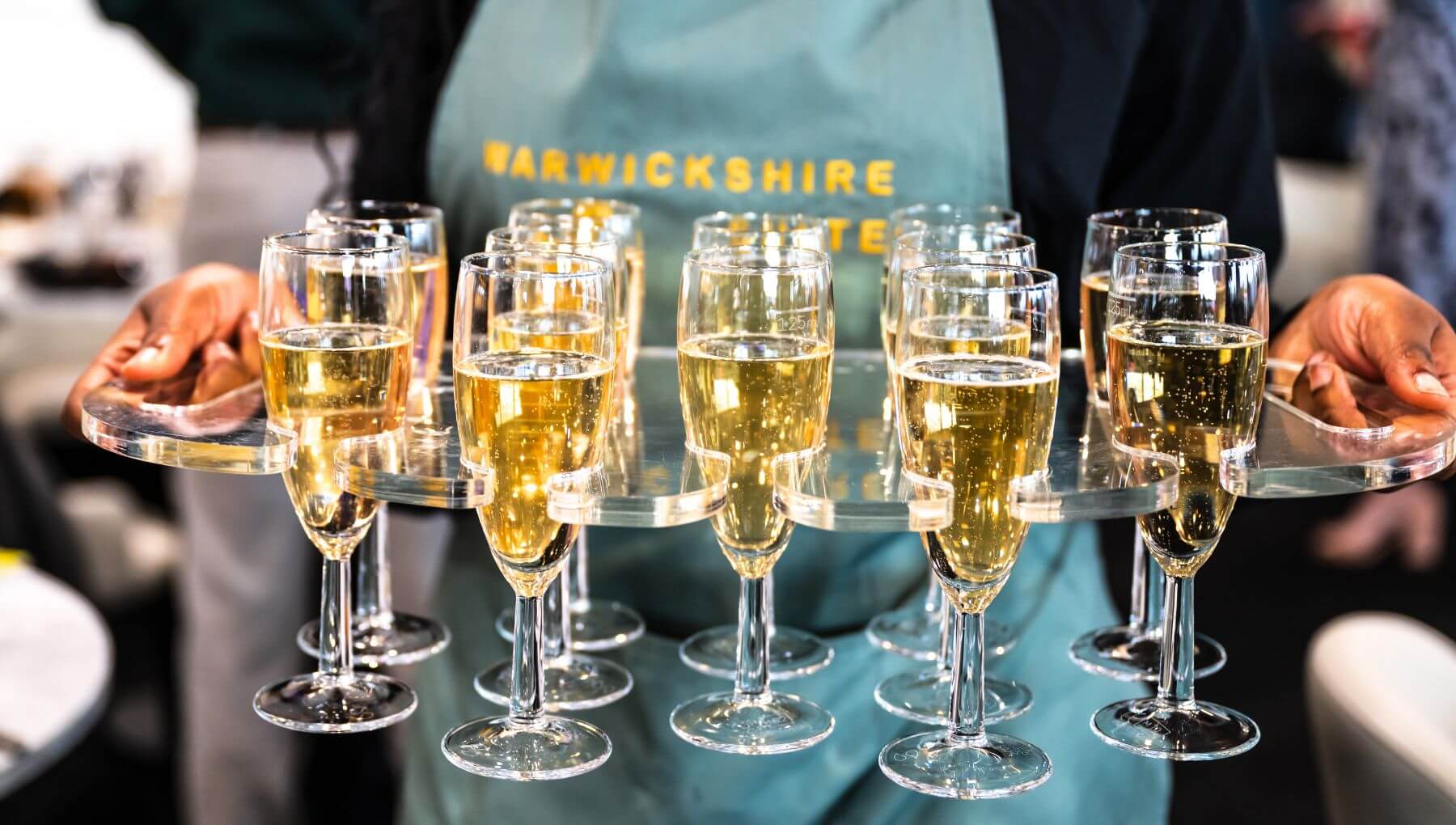 Champagne in the Warwickshire Suite