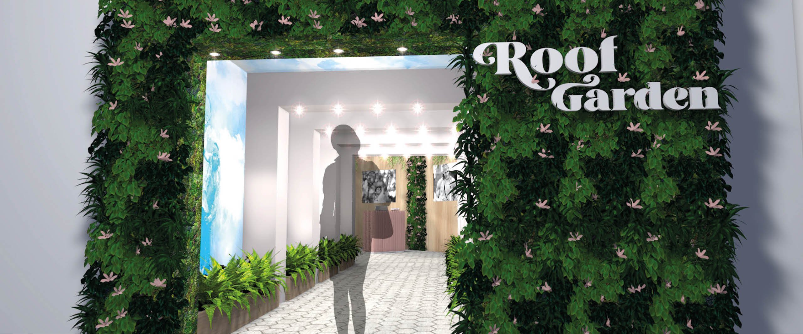Roof Garden hospitality facility cinch Championships 2022