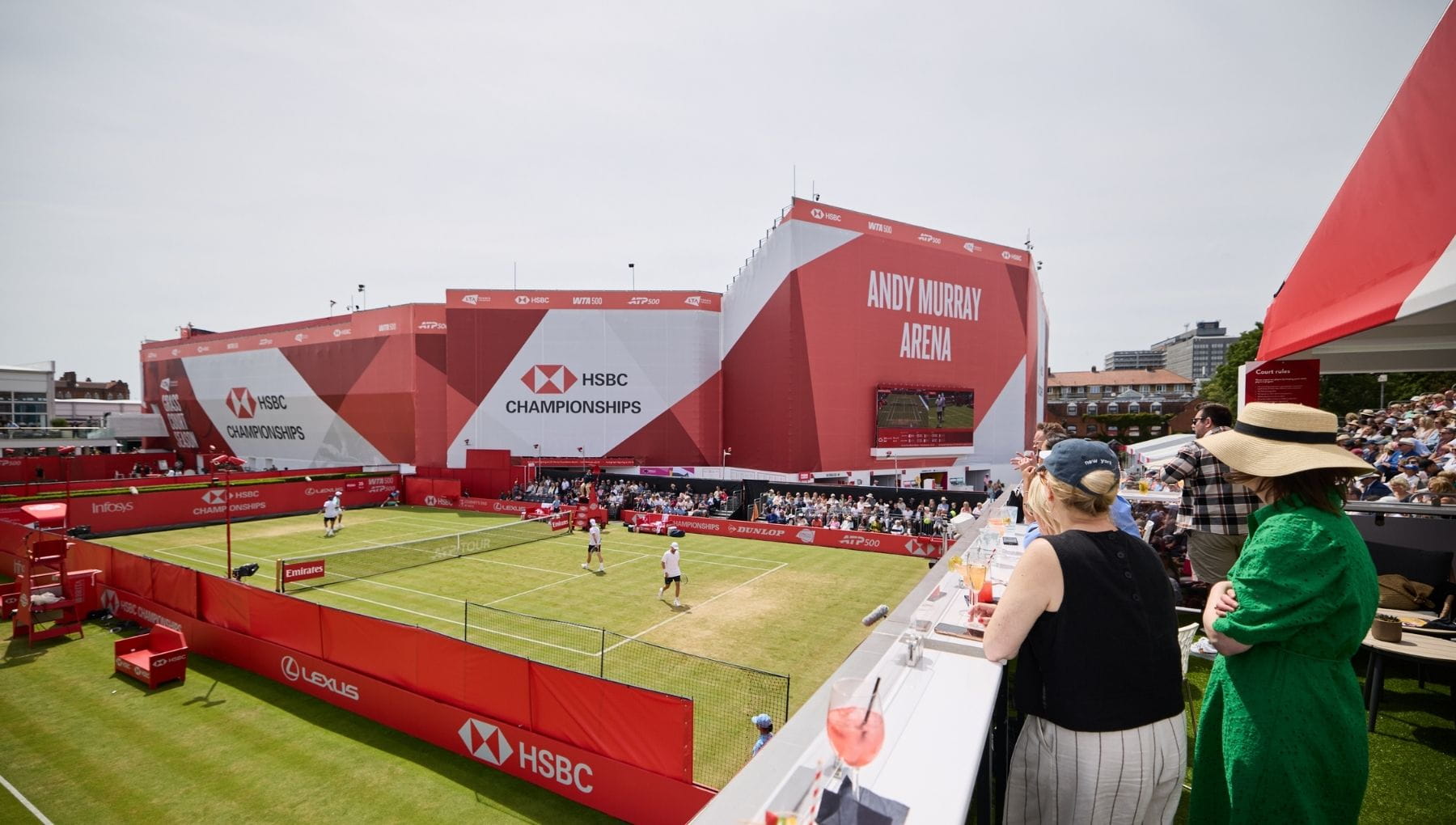Official Hospitality and Premium Experiences at the HSBC Championships at The Queen's Club with Keith Prowse