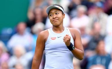 Naomi Osaka at Birmingham 2023.