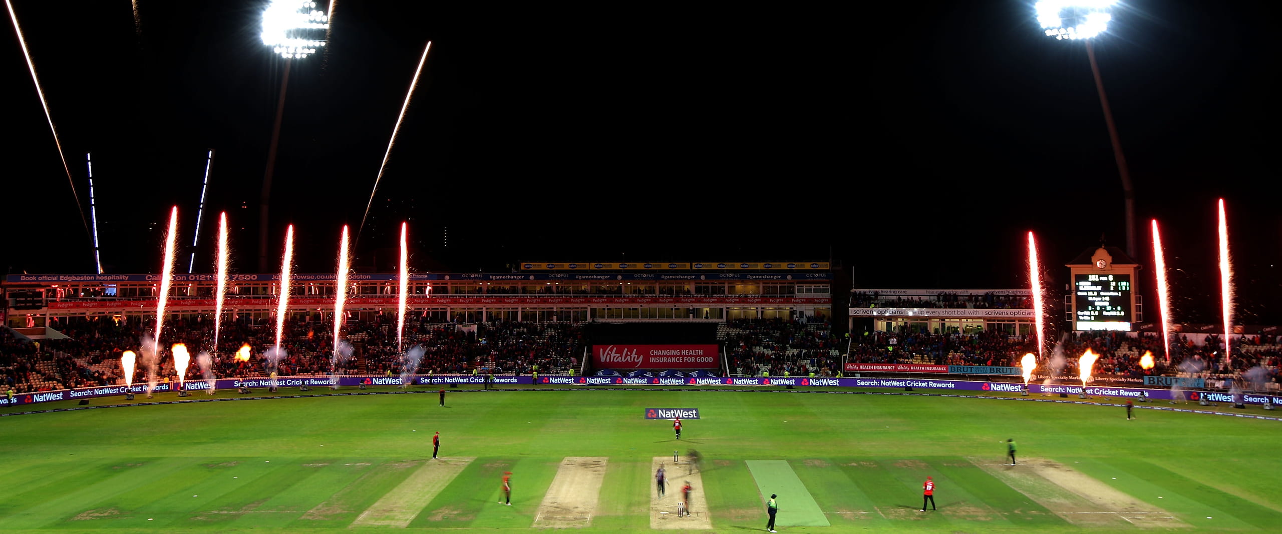 Finals day at Edgbaston cricket ground
