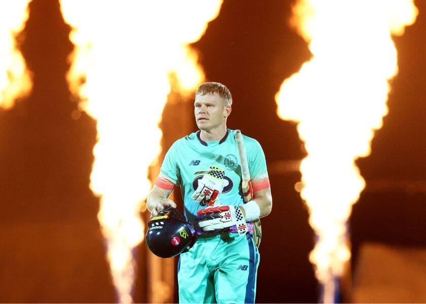 Oval Invincibles in action during The Hundred