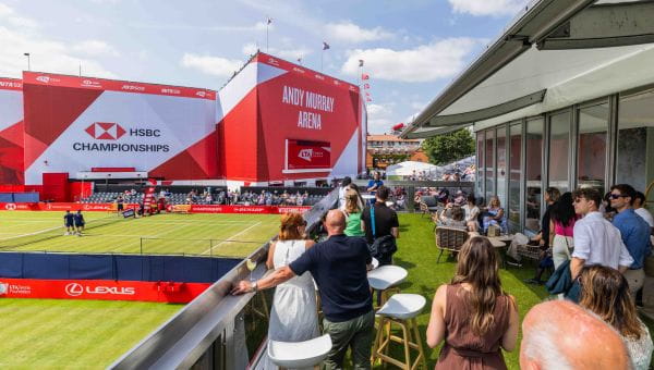The View hospitality at the HSBC Championships at Queen's Club 2025