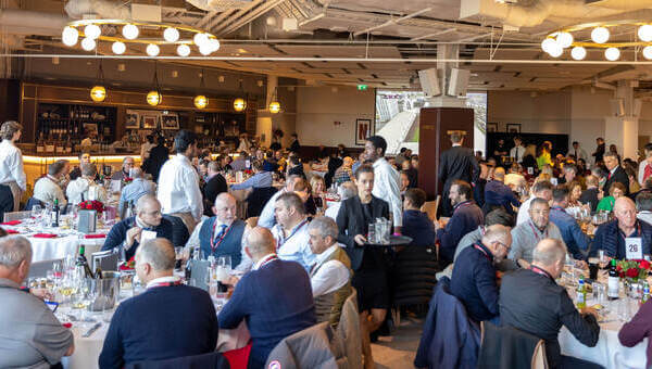 Guests enjoying hospitality in The Lock's main restaurant
